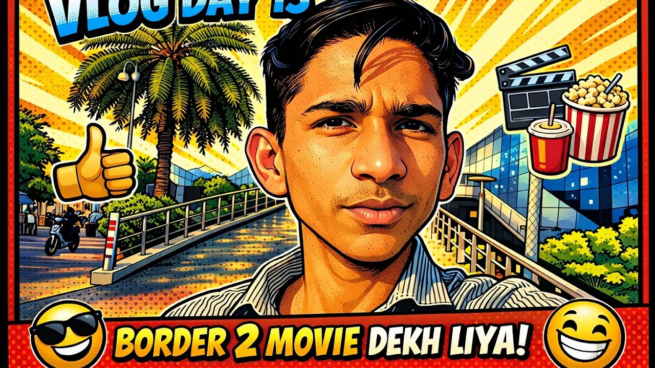 Vlog day 1 Border 2 movie dekh liya 😀 #viralvideo #murder2movie #popular #vlogger # #sorvjoshivlogs 