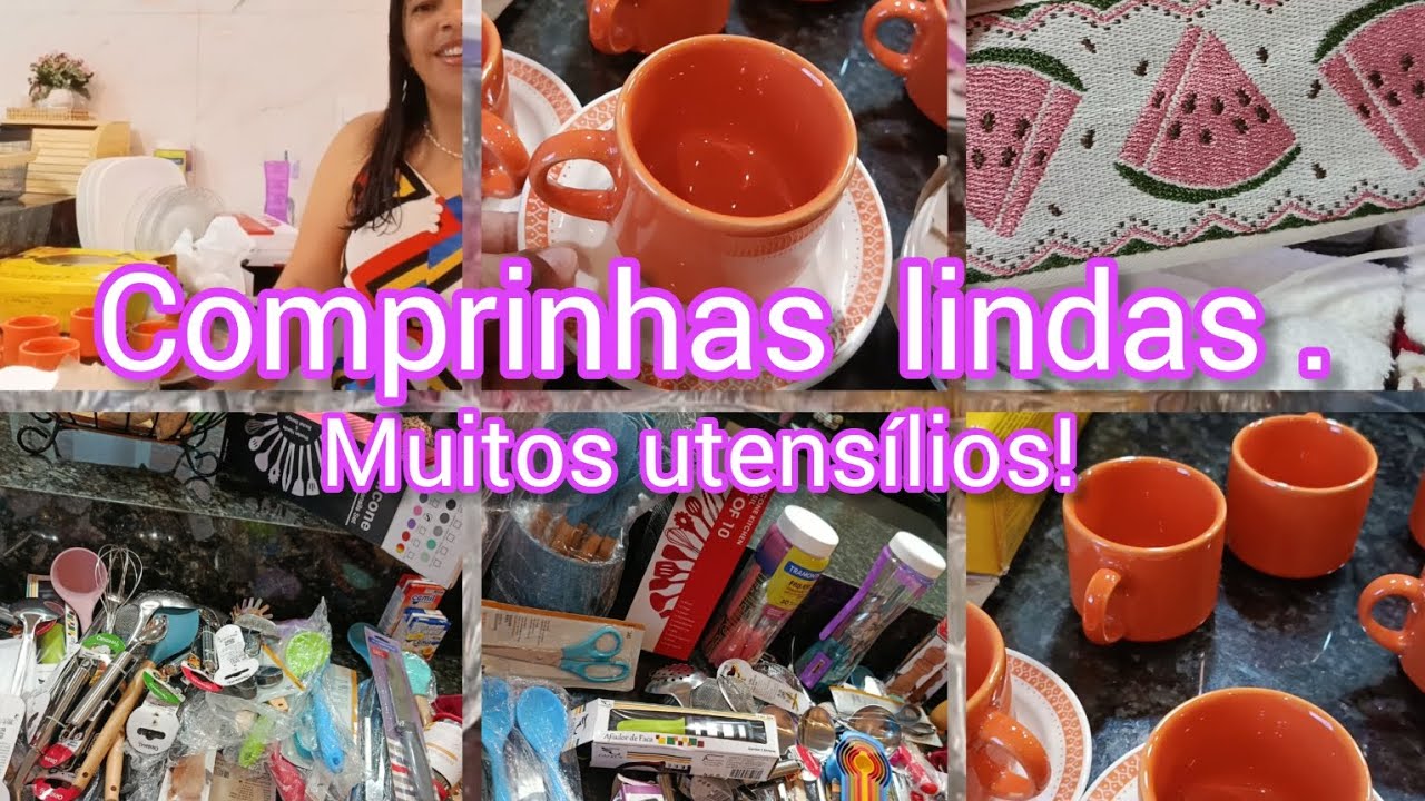 Comprinhas da shopee// Panos de pratos lindos + chicaras da biona e utensílios.