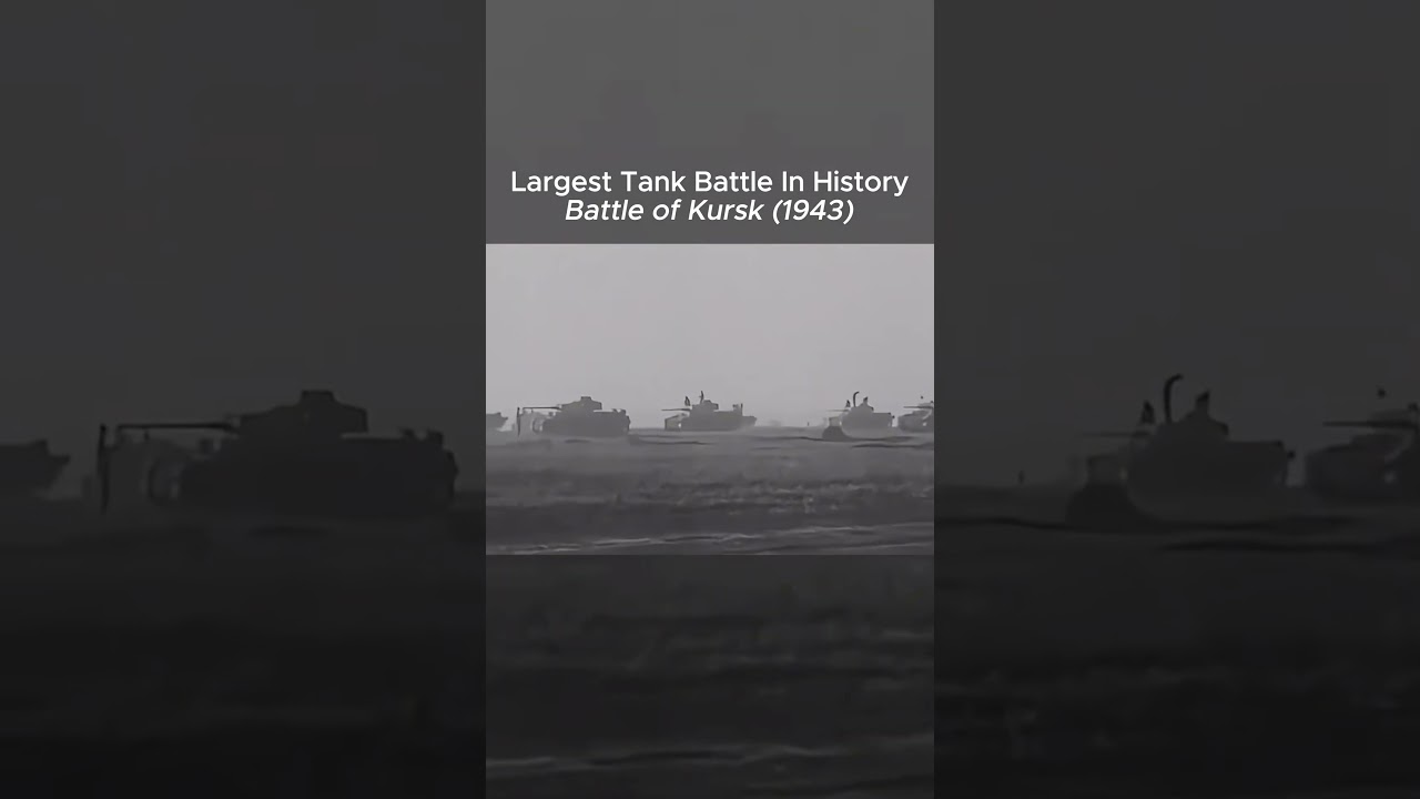 WW2: Battle of Kursk | The Largest Tank Battle