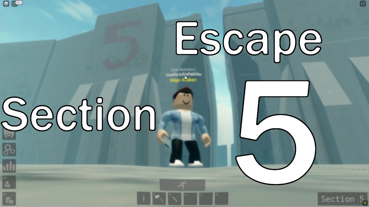 How to Escape Section 5 in The Maze Trials Roblox