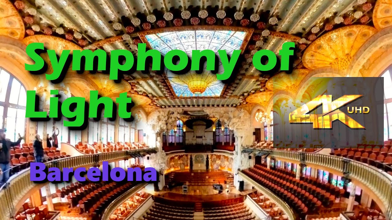 Spain - Symphony of Light: Discovering the Palau de la Música Catalana.