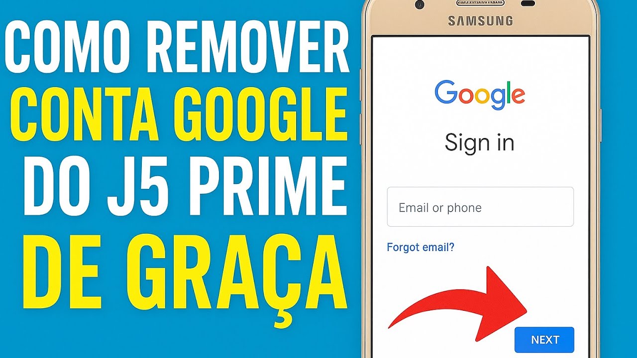 Como remover a conta Google do j5 prime gratuita 