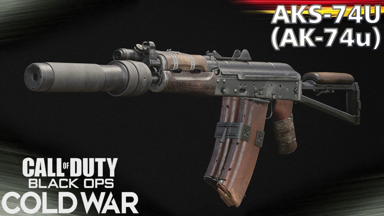 Black Ops Cold War AKS-74U (AK-74u) Gameplay