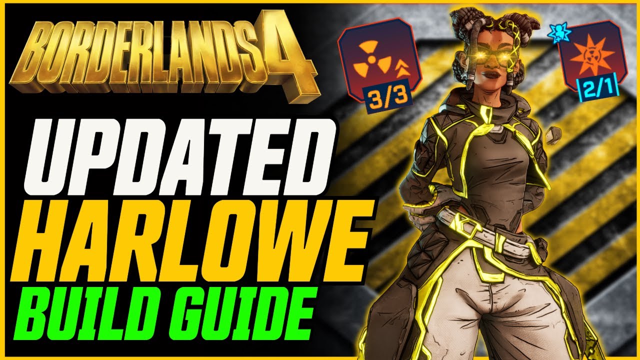 UPDATED Best Red Tree Harlowe Build (& Top 5 Best Harlowe Guns!) // Borderlands 4 Nuclear Winter