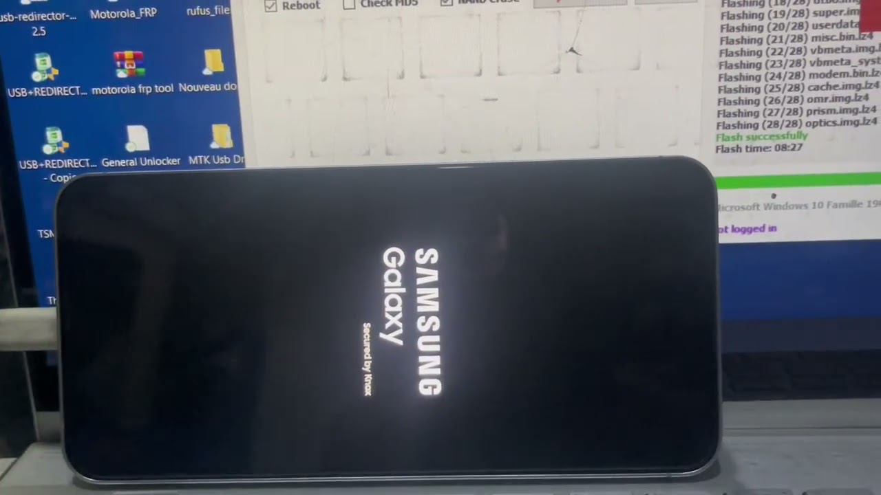 Samsung Galaxy S24 FE 5G (SM-S721B) ANDROID 16 FRP BYPASS BY UNLOCK TOOL ✅✅✅