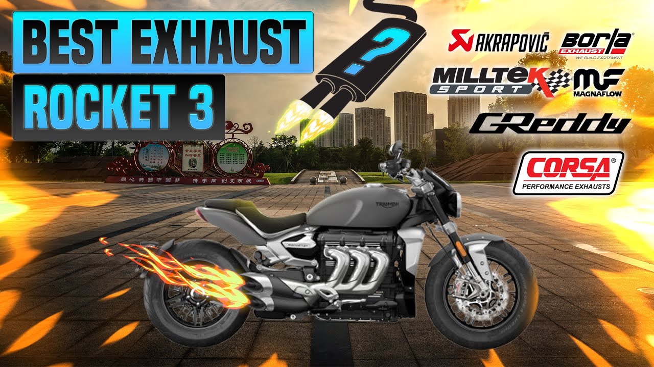 Triumph Rocket 3 Exhaust Sound🔥Competition Werkes,IXIL,Jodo,Remus,Revo,Vandemon,Verex,Zard