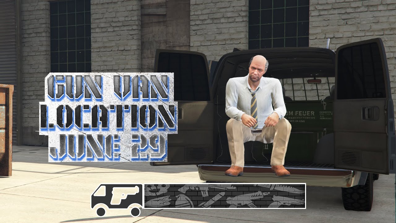 Gun Van Location Today June  29 |  GTA Online Gun Van Location TODAY