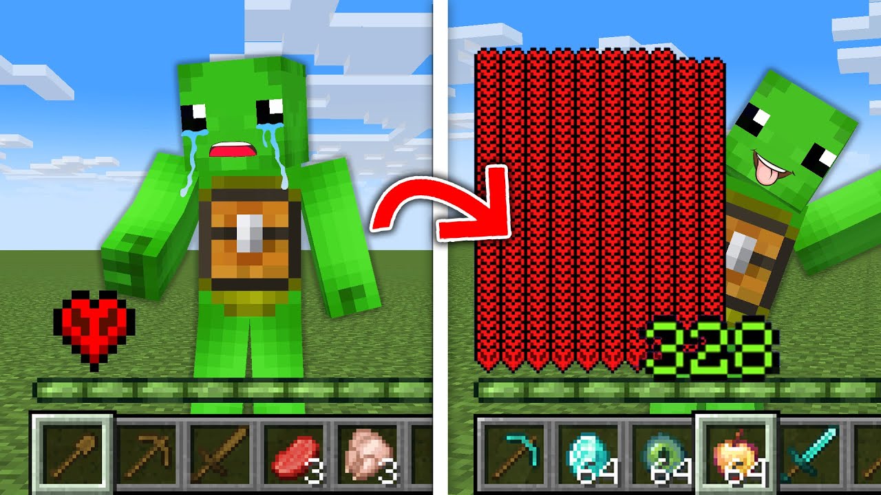 Minecraft dar Experienta = Inimioare...
