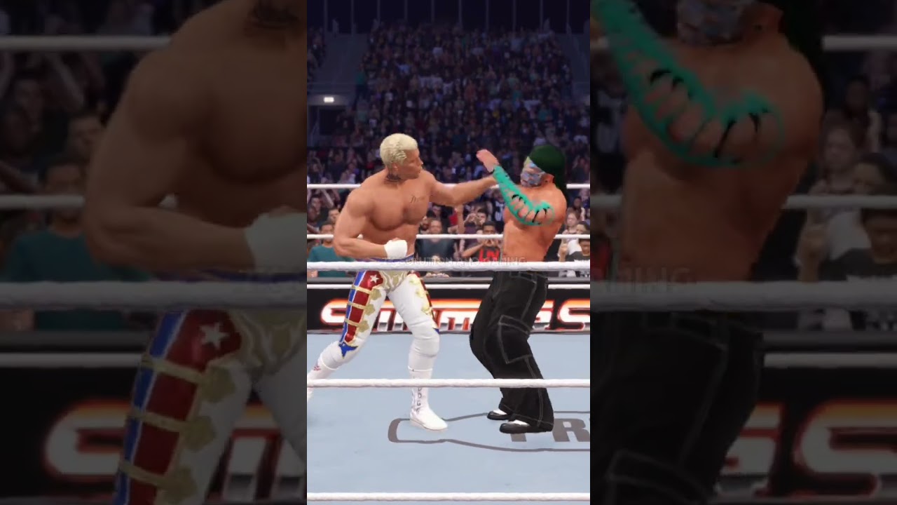 WWE КОДИ РОУДС НАНОСИТ УДАРЫ #wwe2k25gameplay #wwe #wwegameplay #wweshorts #shortvideo #shortsviral