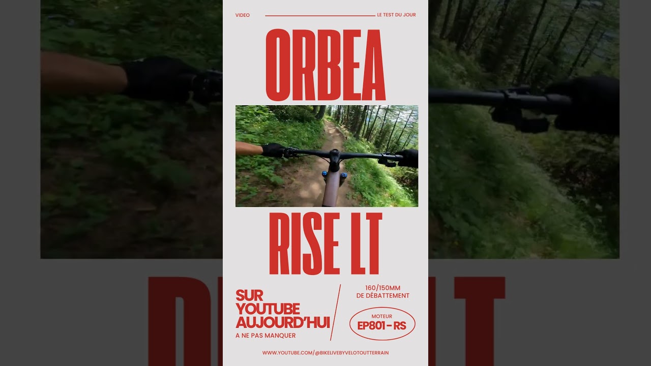 Test de l'Orbea Rise LT #mtb #vttallmountain #orbea #orbeariselt #shimano #MTB