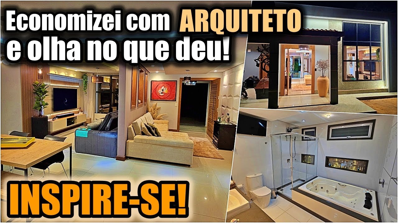 TOUR COMPLETO PELA MINHA CASA, Construindo a Casa dos Sonhos Sem Arquiteto + DICAS VALIOSAS!
