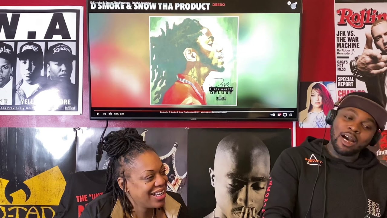 D SMOKE FT. SNOW THA PRODUCT- DEEBO| Reaction ❄️🥶🙏🏽