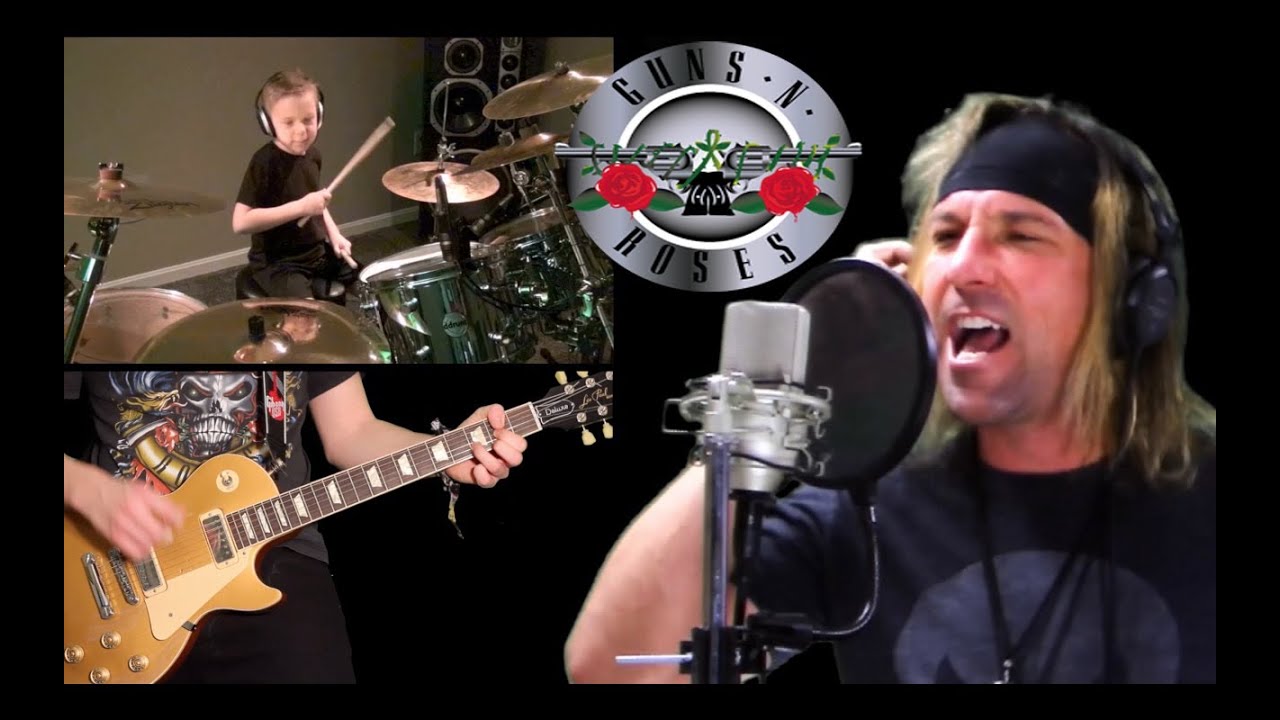 Sweet Child O Mine by Guns 'N' Roses | FULL BAND COVER ft. Tony Noyes & Avery Drummer