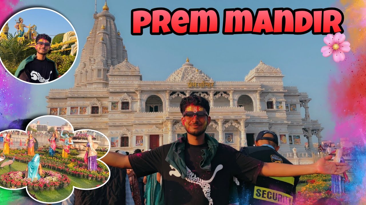vrindavan vlog part-2 || vrindavan in holi season