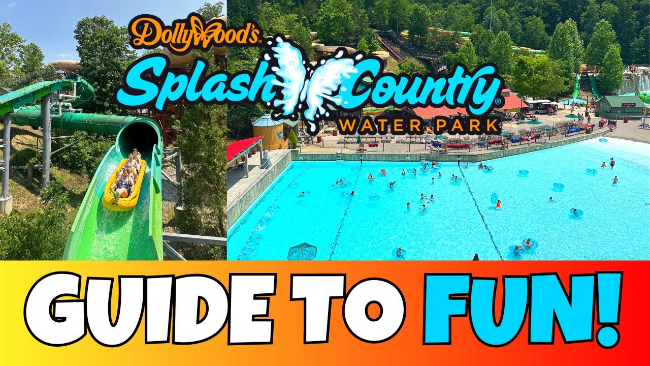Полный путеводитель по аквапарку Splash Country в Долливуде! Пиджен-Фордж, Теннесси