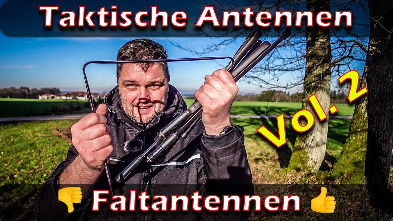 Taktische Antennen / Faltantennen -- Vol. 2 -- oh Schreck oh Graus?! (ABBREE)