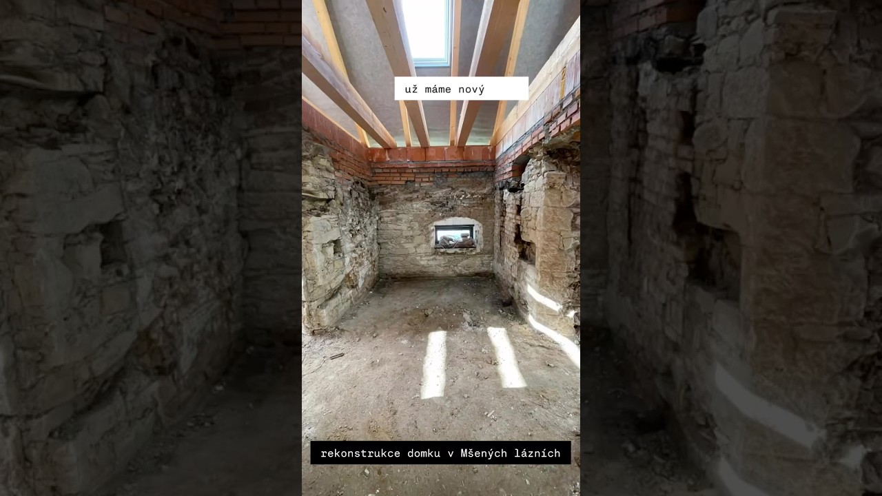 Rekonstrukce 200 let star&eacute;ho domku #home #construction #renovation #renovace #rekonstrukce #stavba