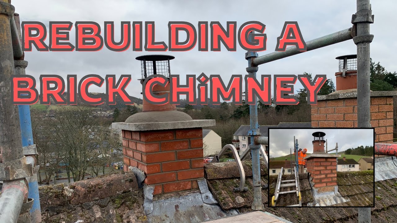 Learn how to build a brick chimney