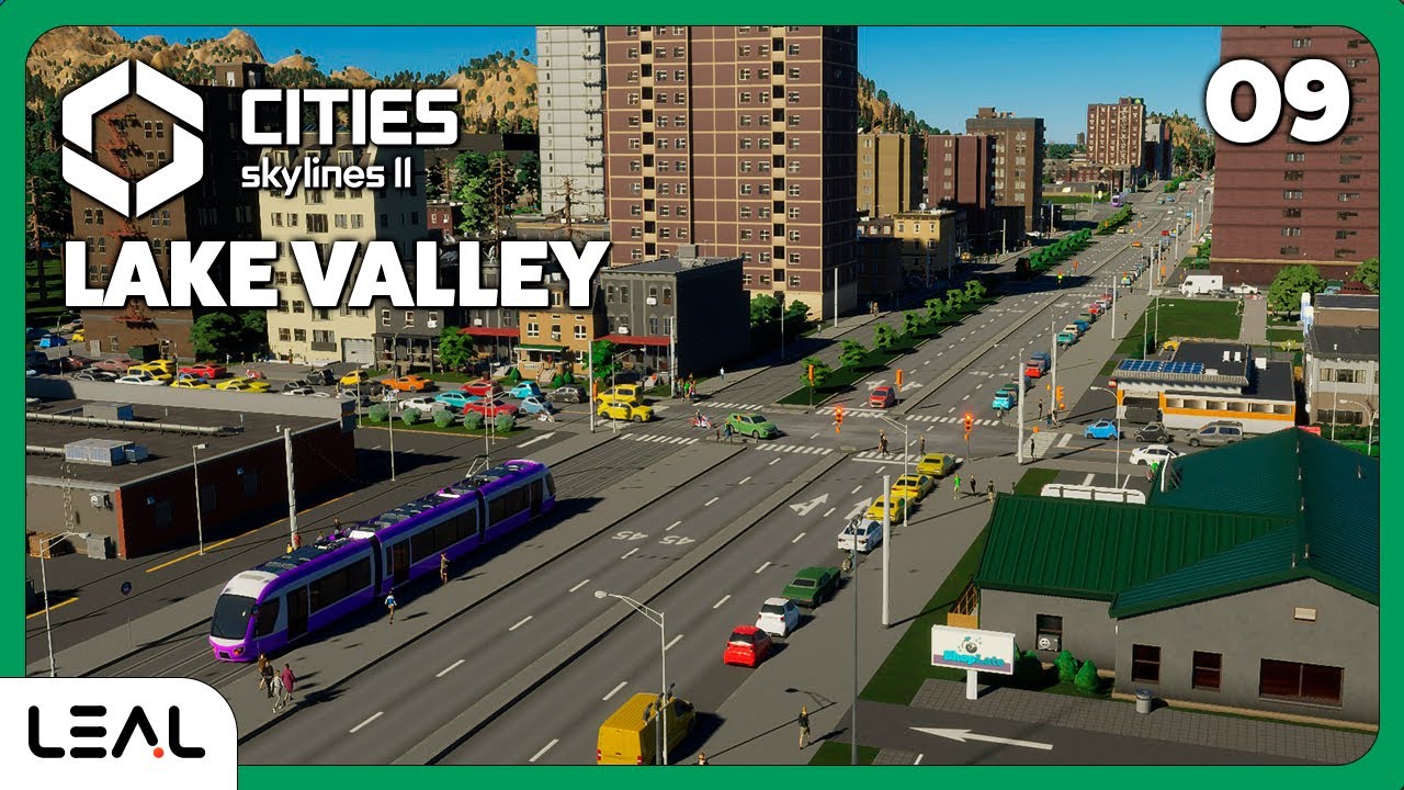 El nuevo TRANVIA mejora la movilidad | LAKE VALLEY EP09 [Cities Skylines 2]