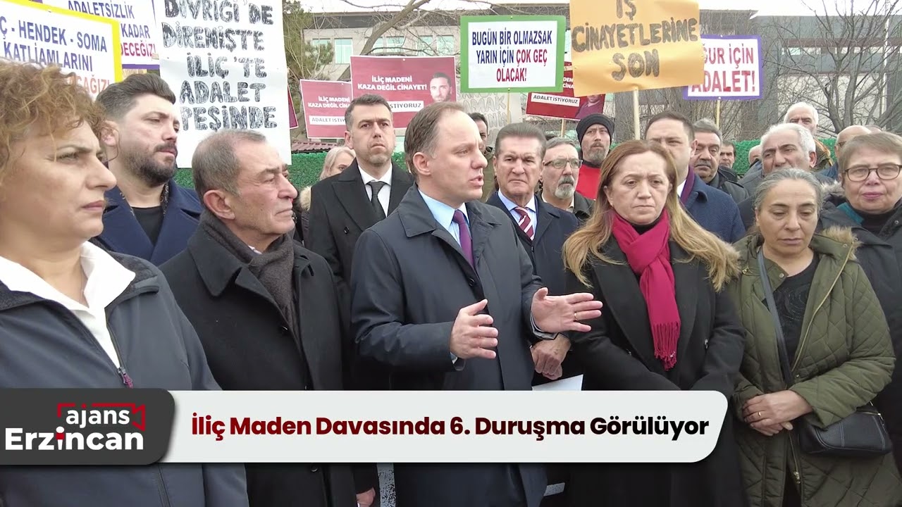 İliç Maden Davasında 6. Duruşma Görülüyor
