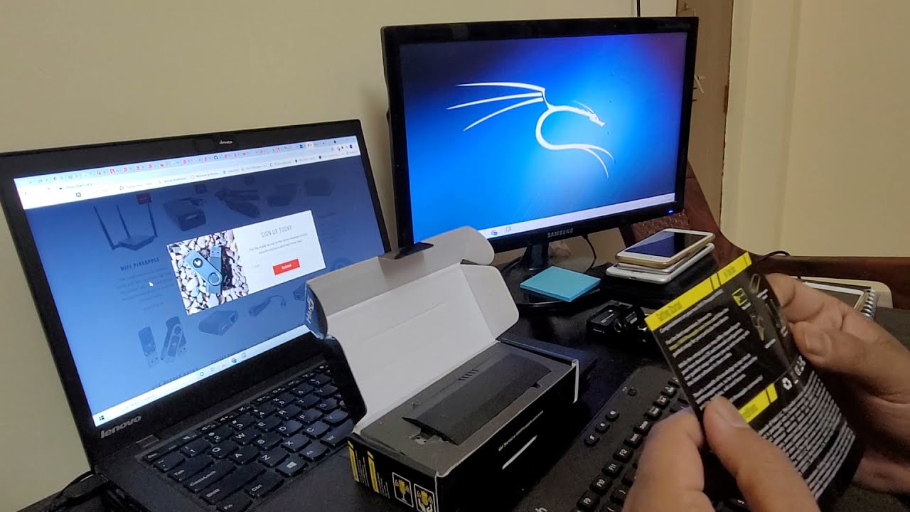 How to setup Wifi Pineapple Nano on Kali Linux on VMware