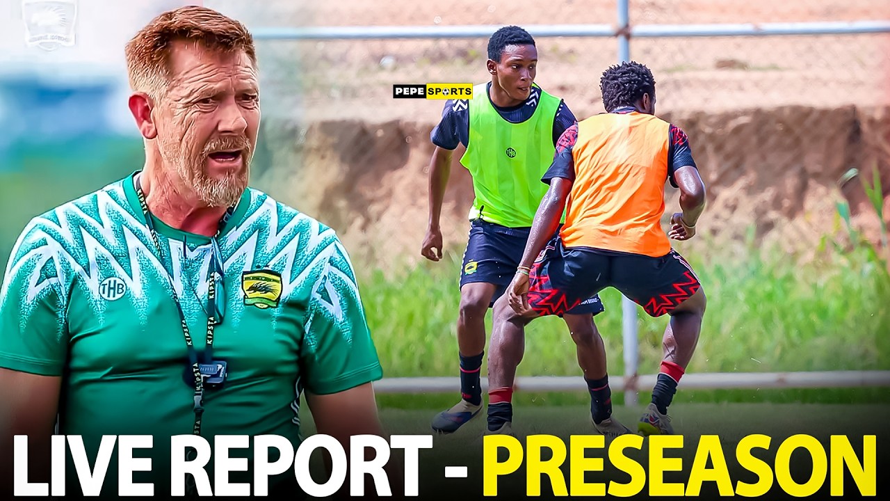 LIVE REPORT 🔥 ASANTE KOTOKO 🇦🇹 KICK OFF PRE-SEASON FOR 2026/27 SEASON💯 COACH THINKLER 1ST TRAINING