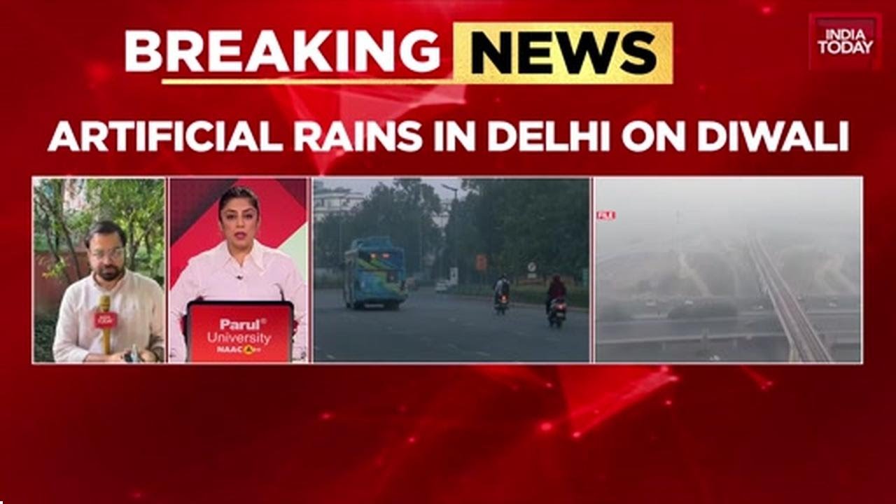 Delhi's Desperate Diwali: Artificial Rain To Fight Killer Smog? | India Today