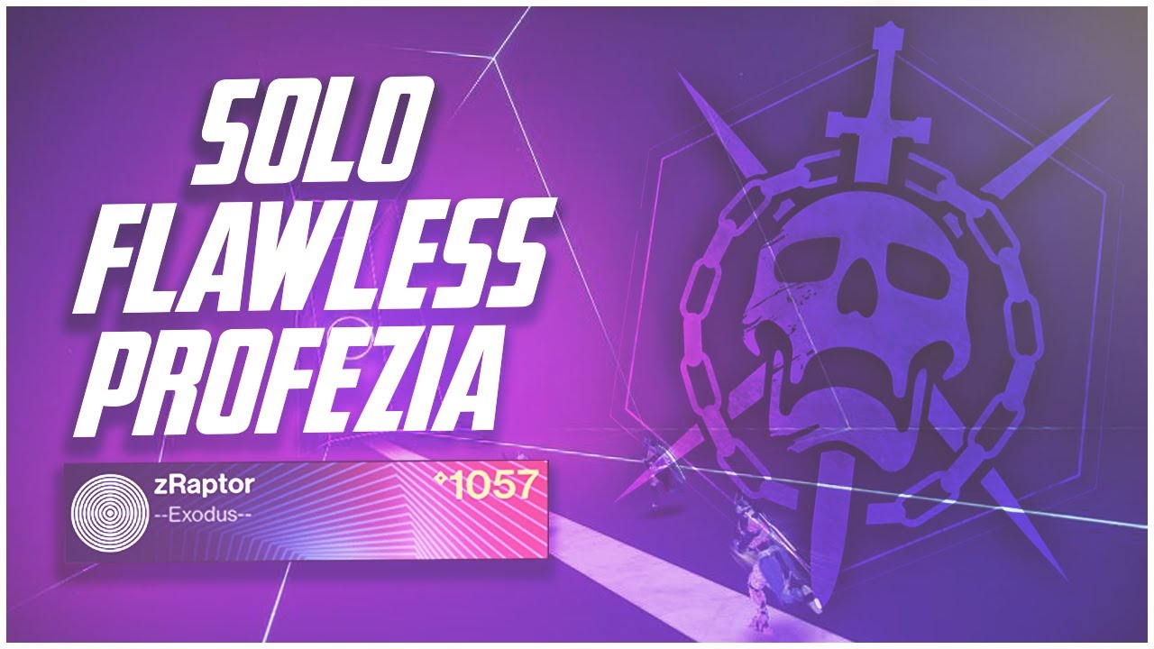 Solo Flawless Dungeon 