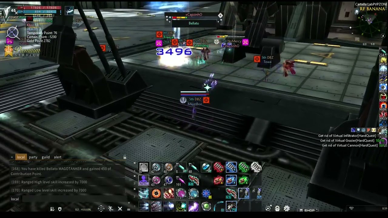 NoMercy safe zone/chat pvp // 6th movie// Rf Banana - Guild DBZ