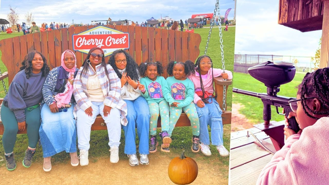 Cherry Crest Farm Was EVERYTHING 🐐🍁 | Slides, Animals, Hayride + Holiday Fun!