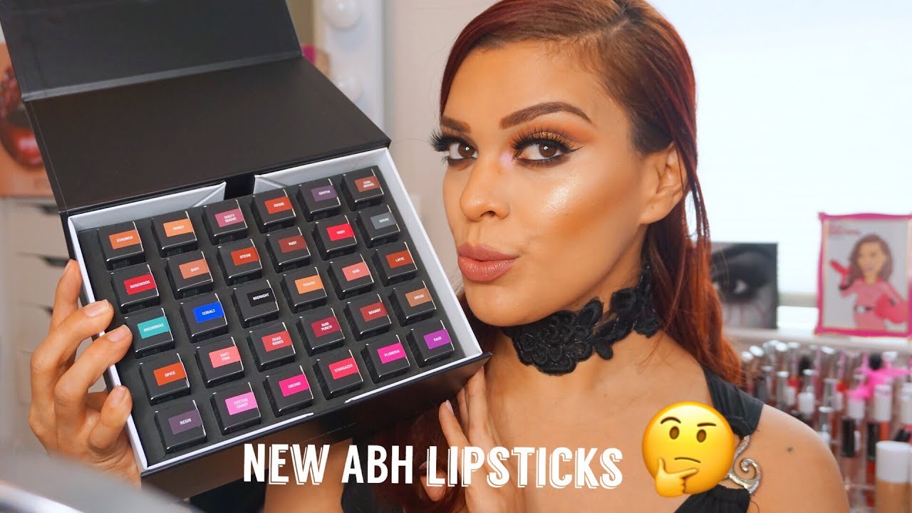 NEW ANASTASIA BEVERLY HILLS MATTE LIPSTICKS 2017|LIP SWATCHES ON MEDIUM SKINTONE|Romyglambeautye