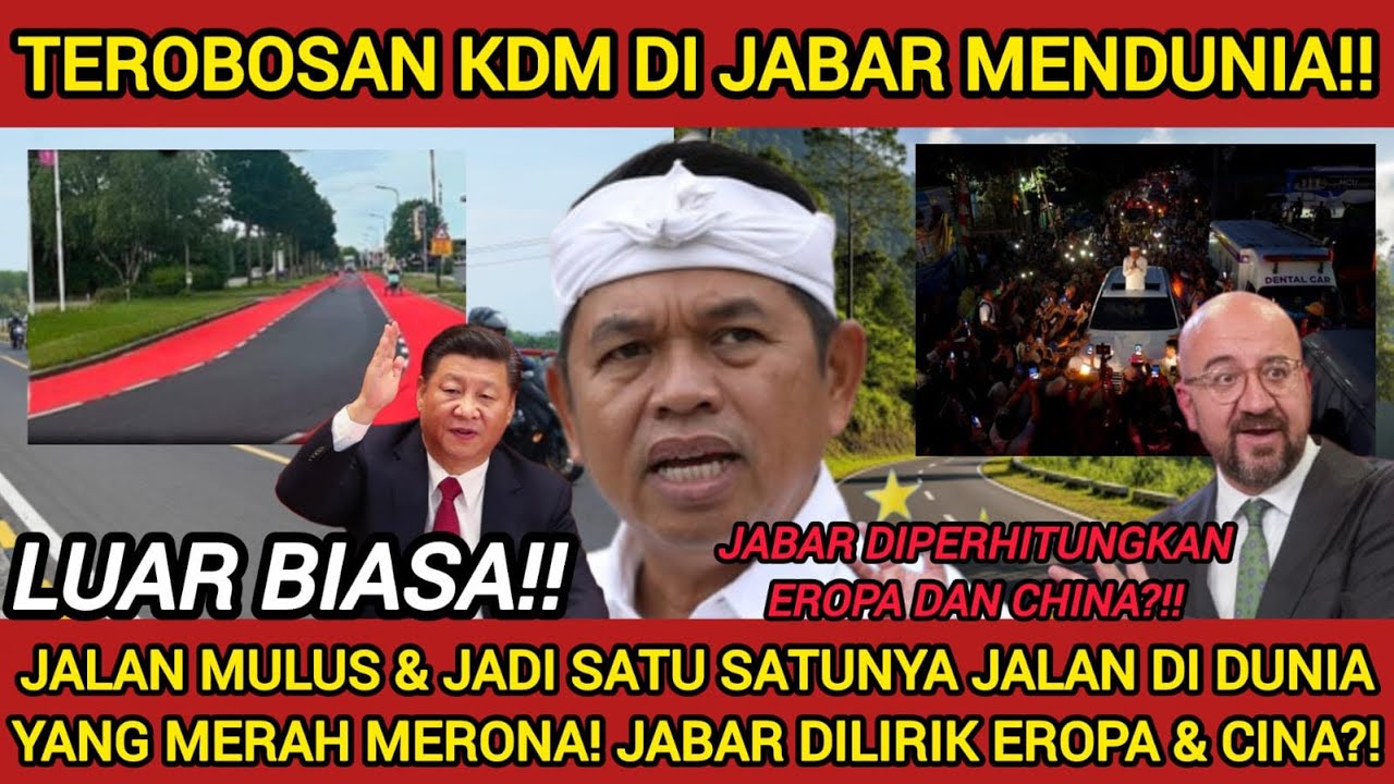 GEBRAKAN GUBERNUR! CINA TERKEJUT LIAT JAWA BARAT DI TANGAN KDM?! PEMERINTAH INGGRIS KIRIM UTUSAN?!