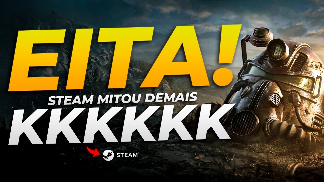 VOA! Jogo AAA BRABO por APENAS R$14,99 DIRETO Steam, Jogos GRANDES até 91% OFF + Jogos PAGOS Grátis