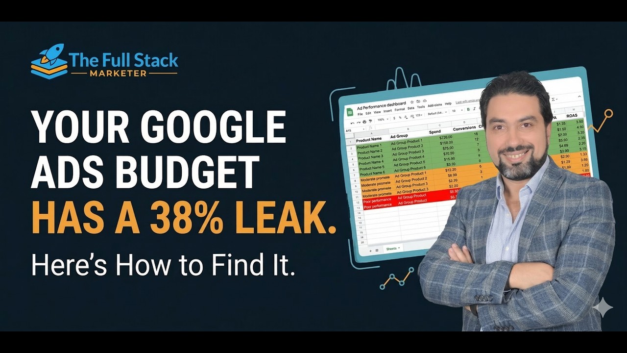 Your Google Ads Budget Has a 38% Leak. Here's How to Find It