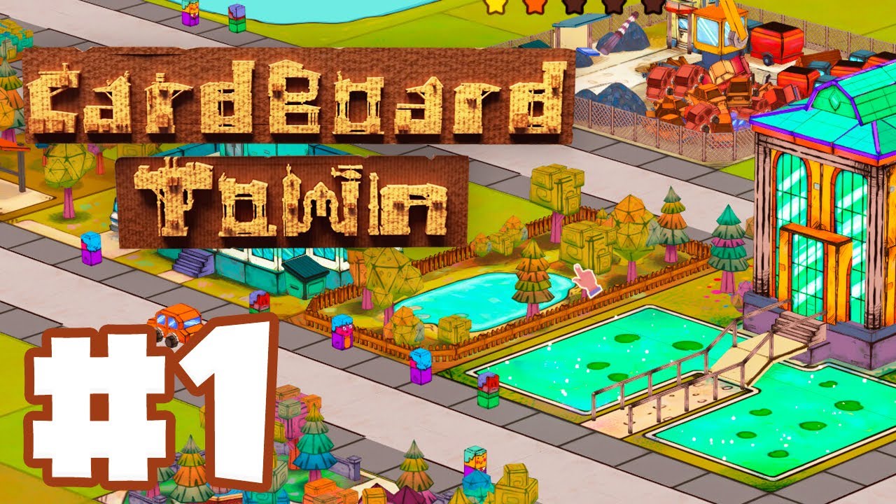 Cardboard Town Official Release Gameplay! | Let's Play: Cardboard Town | Ep 1