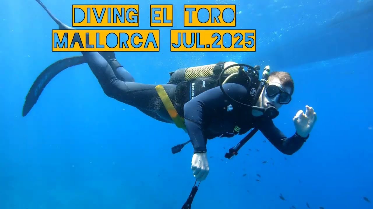 Diving El Toro, Mallorca July 2025