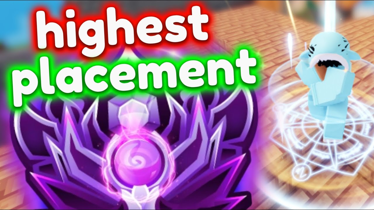 How I Got Highest Placement In Ranked Season 12.. (Roblox Bedwars)
