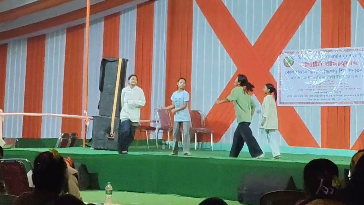 Pulsar Bike __ Bodo girls __Rabha song dance video 