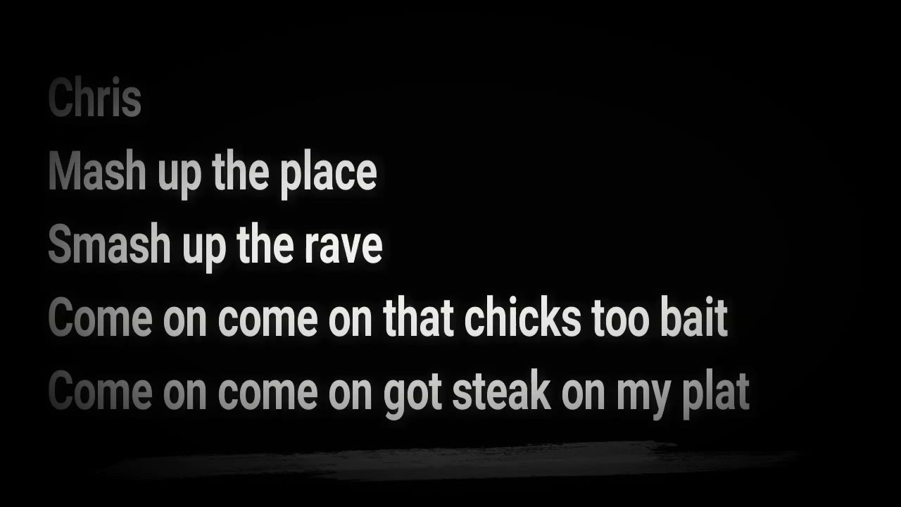 CHRIS & KEM - LITTLE BIT LEAVE IT (LYRIC VIDEO)