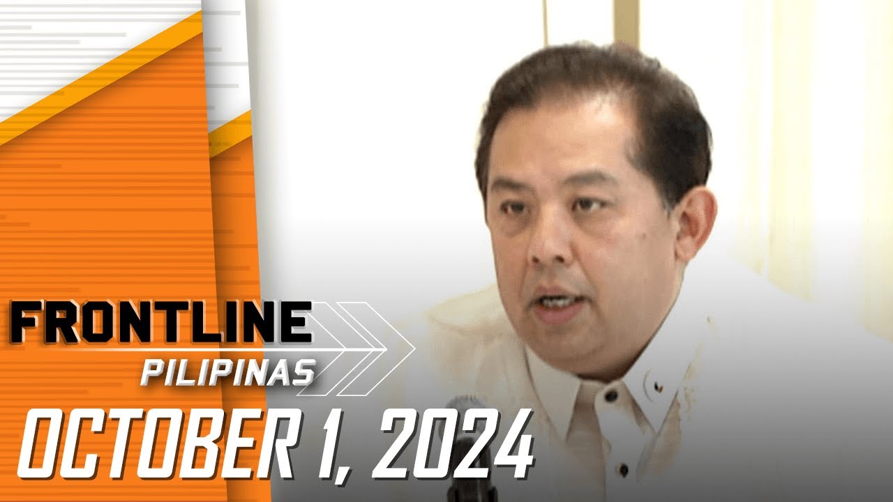 FRONTLINE PILIPINAS LIVESTREAM | October 1, 2024