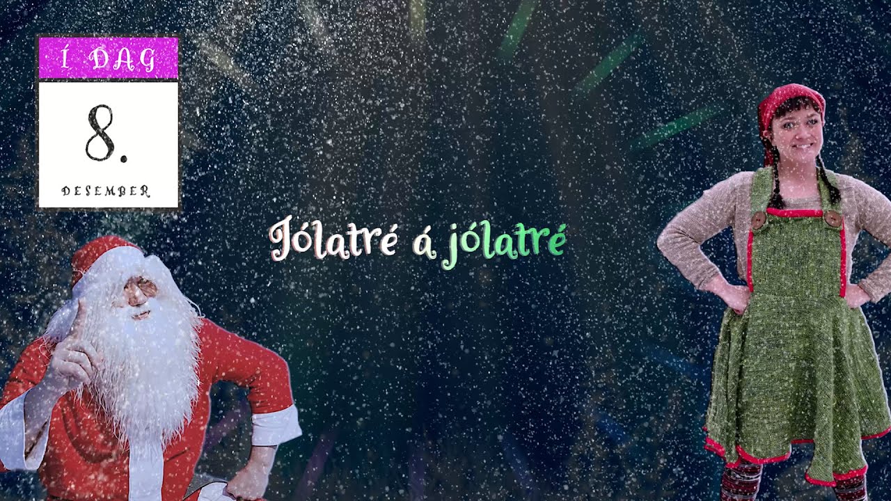 8.desember - Jólatré á jólatré -  Jóladagatal Hurðaskellis og Skjóðu 2020
