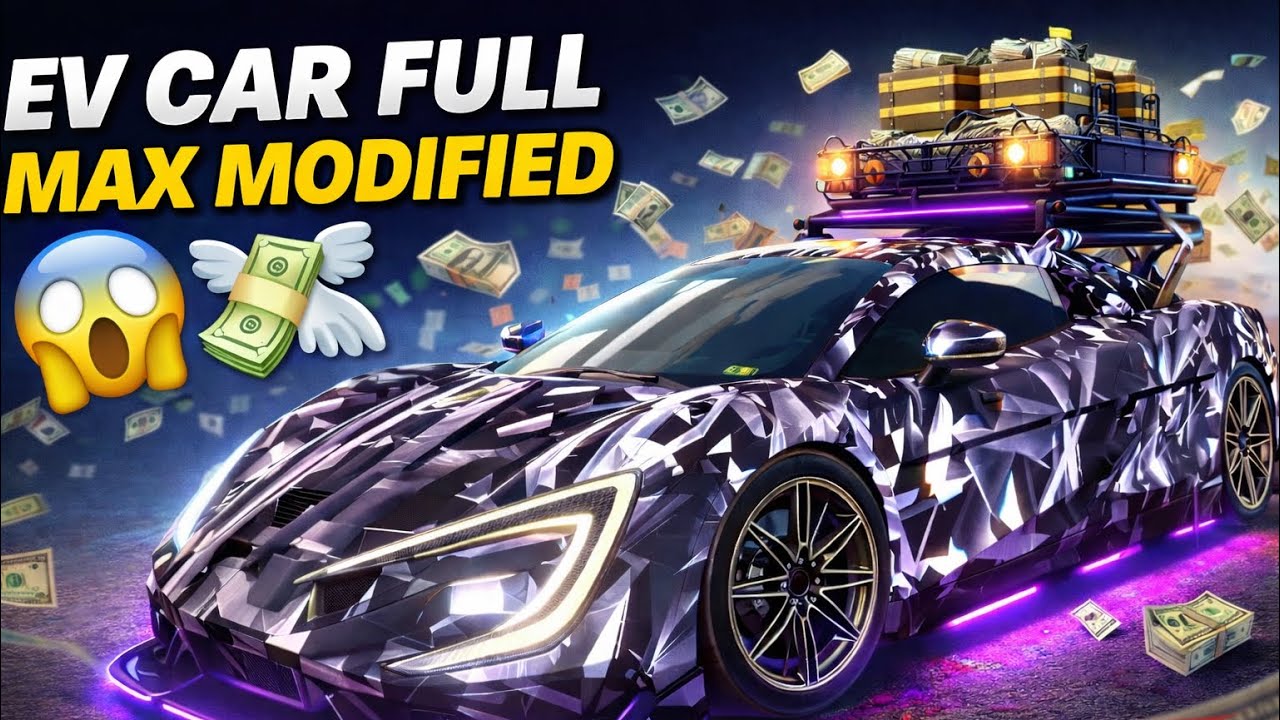 EV CAR FULLY MAX MODIFIED 😱💸 || PSXLEGEND ||#flexcity || @GamingLifeYtFlexcity @flexcityofficial 