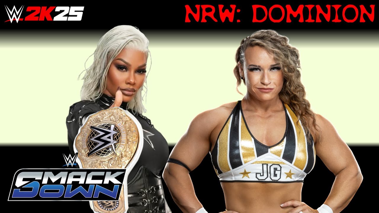 Jade Cargill vs Jordynne Grace | Women's World Title Match: SmackDown #9 | WWE 2K25