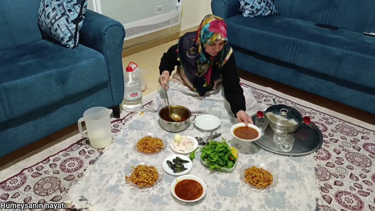 CANIMIZ ÇOK SIKILDI ABDULLAHA ÇORBA YAPTİM AKŞAM YEMEĞİ 