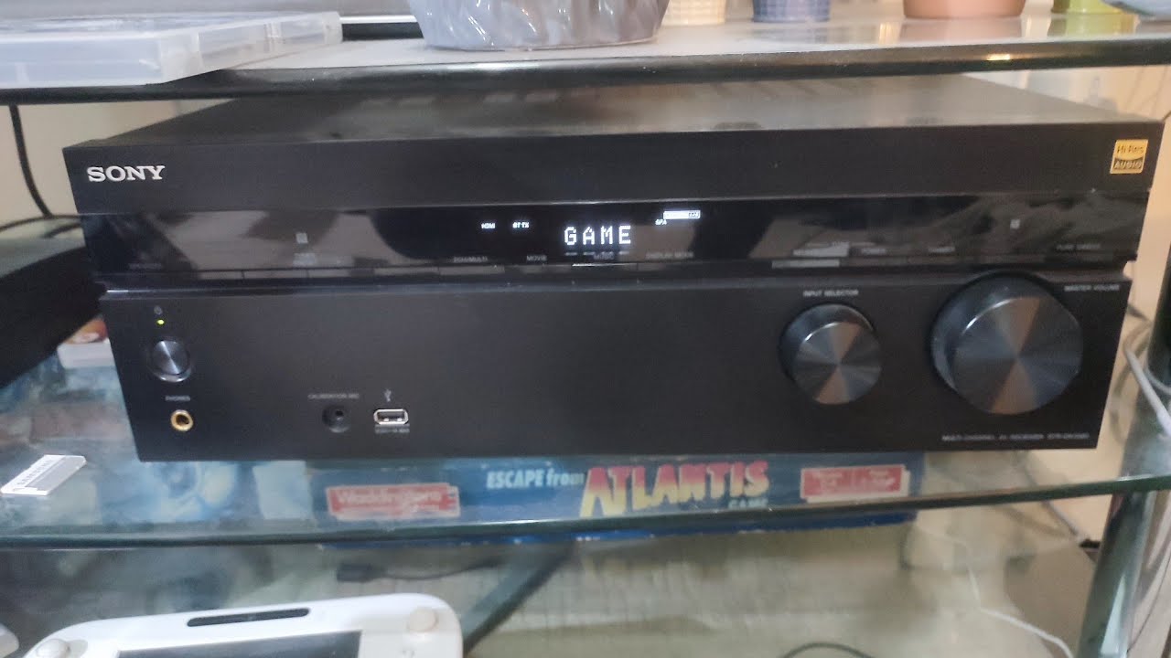 Sony str-dn1080 receiver Switch Bluetooth to Transmitter how to connect Bluetooth headphones