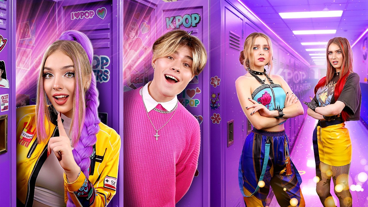 Falsche vs echte K-Pop-Dämonenjäger! K-Pop-Akademie im echten Leben
