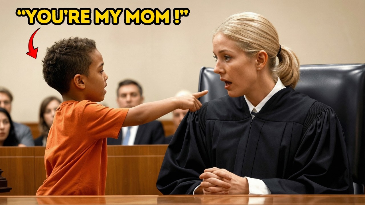 Black Boy Looks at Judge and Says ‘You’re My Mom’—The Entire Courtroom Gasps