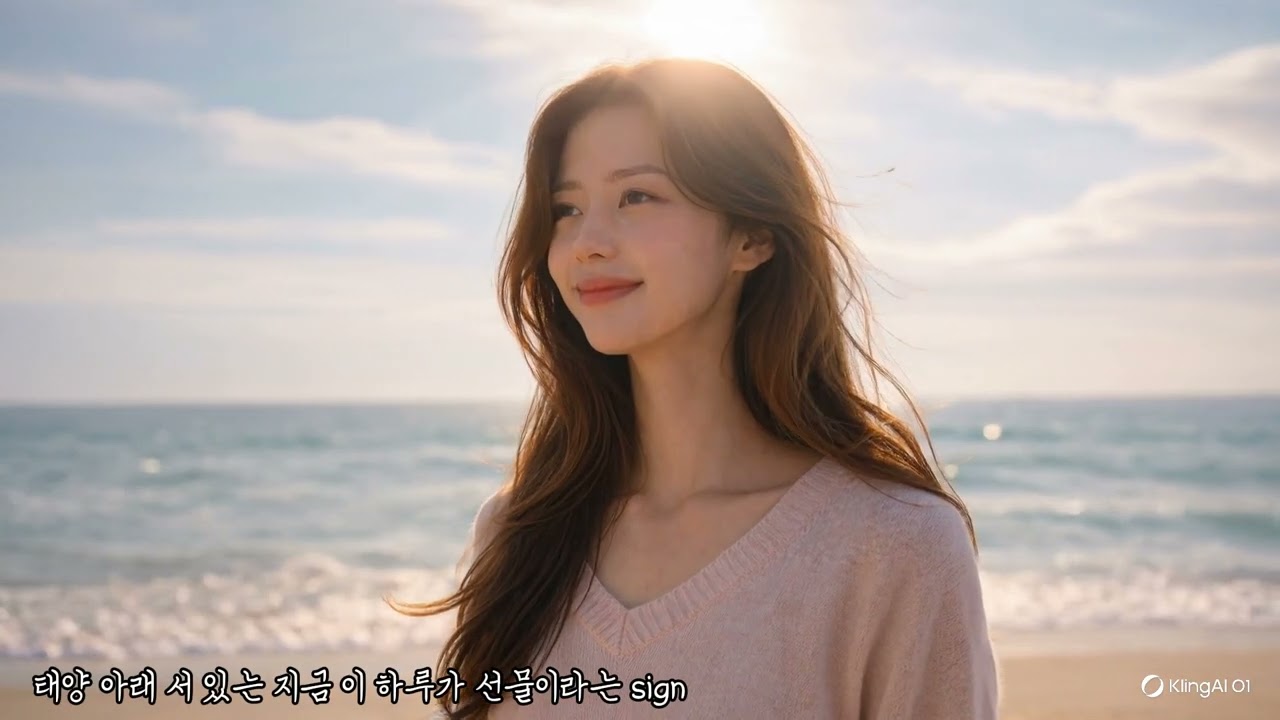 하늘과 맞닿는 순간