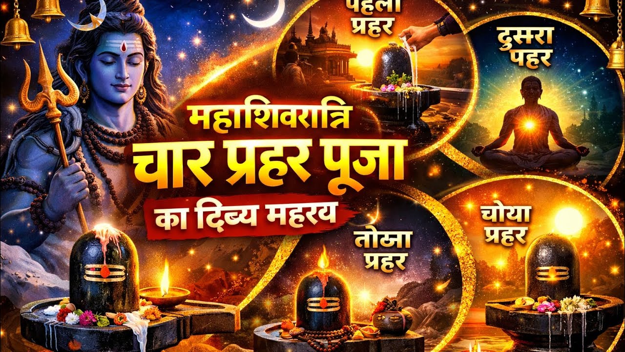 🕉️ महाशिवरात्रि पर शिव अद्भुत रहस्य जो बहुत कम लोग जानते हैंमहाशिवरात्रि 4 प्रहर पूजा का दिव्य महत्व