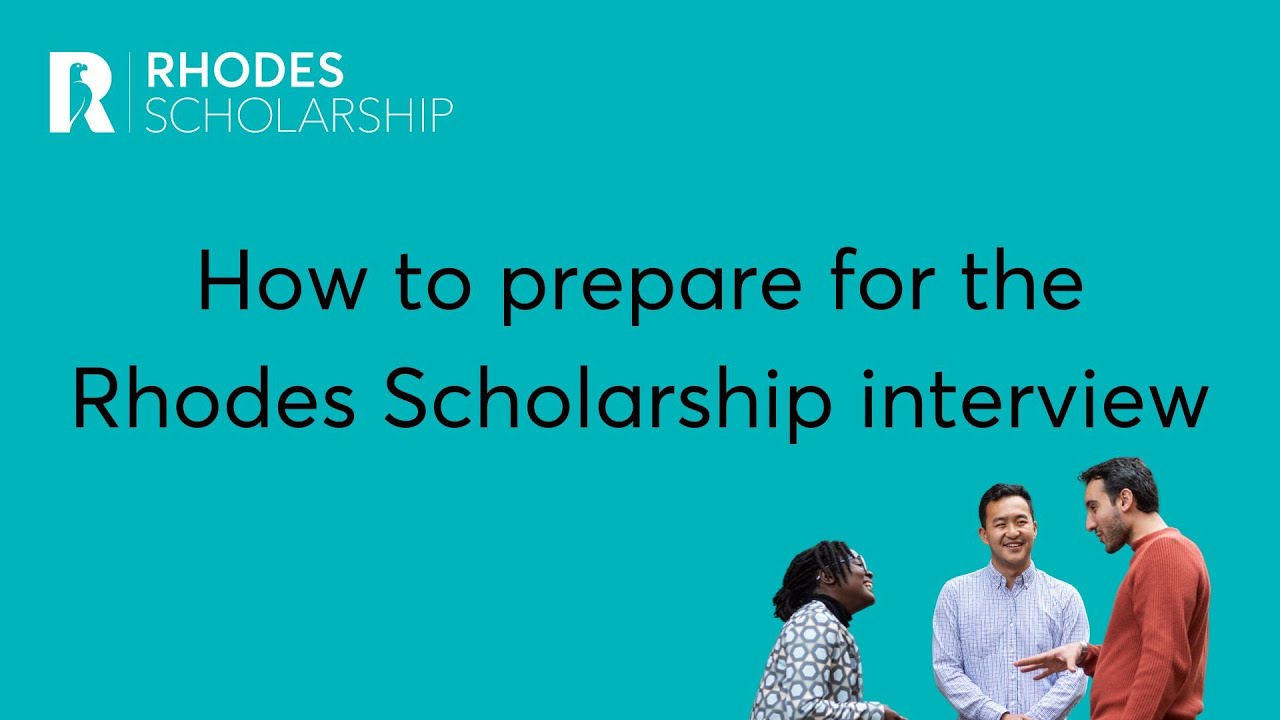 Interview Tips: Applying for the Rhodes Scholarship
